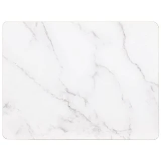 B&M Modern Cork Placemat & Coaster Set 8pc - Marble - Image 3