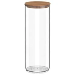 B&M Tall Storage Container With Bamboo Lid