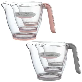 B&M Kitchen Measuring Jugs 3pk - Grey - Image 6