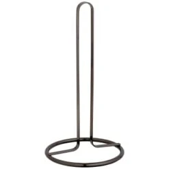 B&M Nickel Kitchen Roll Holder - Black