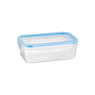 B&M Clip Top Food Containers 4pk - Blue - Image 3