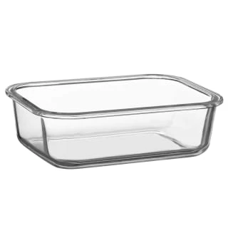 B&M Green Glass Food Container - Large - Image 2